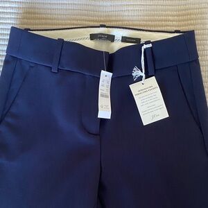 J. Crew Cameron Crop pants, navy 4P, NWT